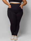 Calça Legging com Bolso Plus Size