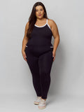 Macacão Fitness Com Bolso Plus Size