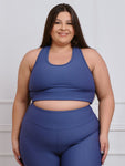 Top Canelado Fitness Plus Size