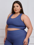 Top Canelado Fitness Plus Size