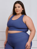 Top Canelado Fitness Plus Size