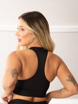 Top Fitness Liso sem Bojo Preto