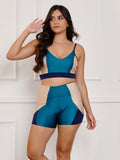 Conjunto fitness Color (bermuda+top)