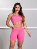 Conjunto fitness Basic (bermuda+top)