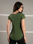 Blusa Barra Arredondada Tapa BumBum Fitness