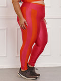 Calça Legging Brilhosa Plus Size