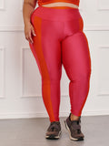 Calça Legging Brilhosa Plus Size