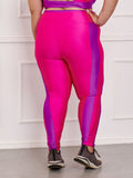 Calça Legging Brilhosa Plus Size