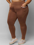 Calça Legging com Bolso Plus Size