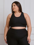 Top Canelado Fitness Plus Size