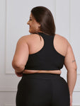 Top Canelado Fitness Plus Size