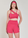 Conjunto fitness Detalhe em Tule (bermuda+top)