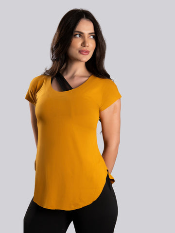 Blusa Barra Arredondada Tapa BumBum Fitness