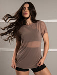 Blusa de tule 10736