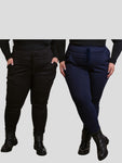 KIT 2 Calças de Ribana Plus Size