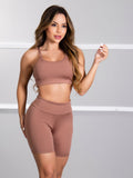 Conjunto fitness Basic (bermuda+top)