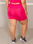 Bermuda Fitness Tule Plus Size