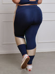 Calça Legging Brilhosa Plus Size