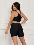 Conjunto fitness Liso/Canelado (bermuda+top)
