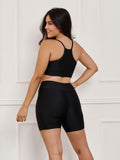 Conjunto fitness Liso/Canelado (bermuda+top)