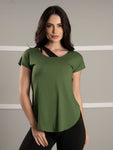 Blusa Barra Arredondada Tapa BumBum Fitness