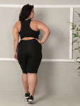 Conjunto Bermuda + Top  Plus Size