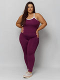 Macacão Fitness Com Bolso Plus Size