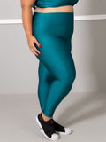 Calça Legging Brilhosa Plus Size