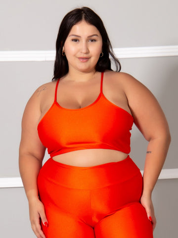Top Brilhoso  Feminino Fitness  Plus size