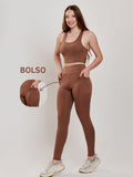 Conjunto Fitness com Bolso