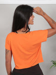 Cropped Corte a Fio Feminina Fitness