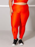 Calça Legging Brilhosa Plus Size
