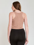 Cropped Regata Corte a Fio Feminina Fitness