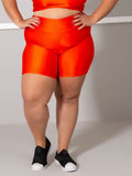 Bermuda Fitness Brilhoso Plus Size