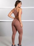Kit 1 Conjunto Fitness + Blusa de Tule
