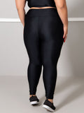 Calça Legging Brilhosa Plus Size