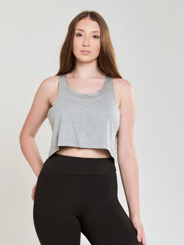 Cropped Regata Corte a Fio Feminina Fitness