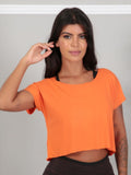 Cropped Corte a Fio Feminina Fitness