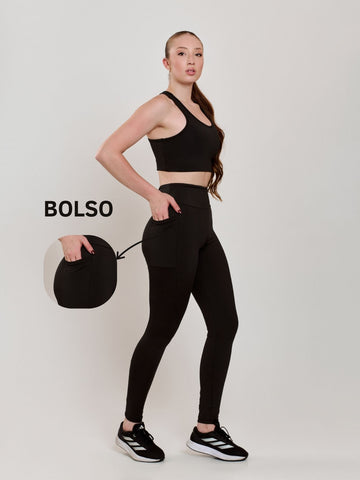 Conjunto Fitness com Bolso
