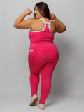 Macacão Fitness Com Bolso Plus Size