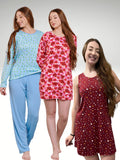 Kit 1 Pijama + 2 Camisolas