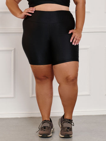 Bermuda Fitness Canelada Plus Size