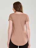 Blusa Barra Arredondada Tapa BumBum Fitness