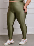 Calça Legging Brilhosa Plus Size