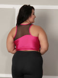 Top Detalhe em Tule Plus size