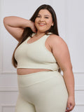 Top Canelado Fitness Plus Size