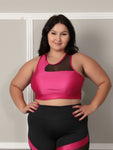 Top Detalhe em Tule Plus size