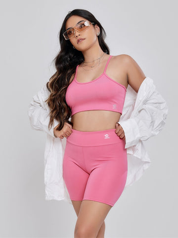 Conjunto fitness Basic (bermuda+top)