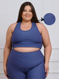 Top Canelado Fitness Plus Size