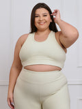 Top Canelado Fitness Plus Size
